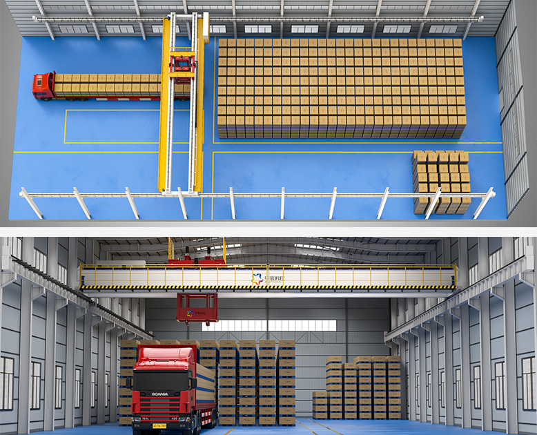 重载物料自动装车机器人