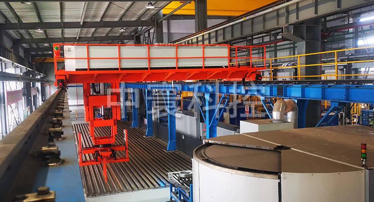 多规格环状锻件重载桁架库