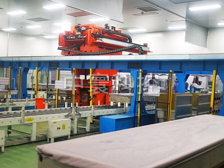 巧固框智能调度、装车